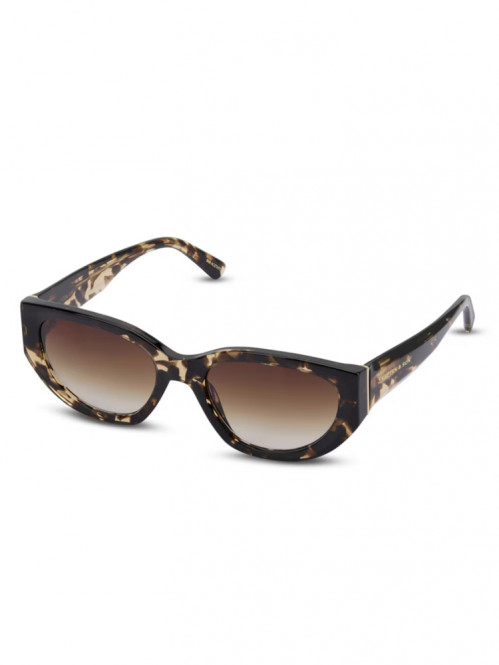 Lyon sunglass crystal tortoise brown 