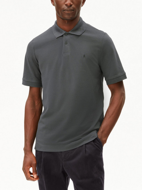 Maario poloshirt space steel 
