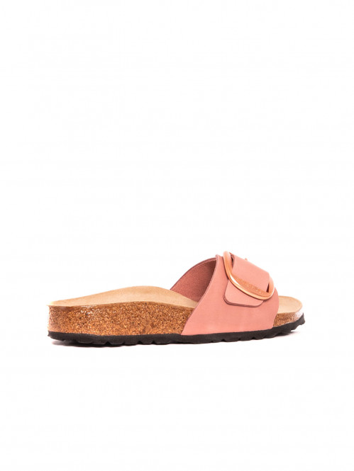 Madrid sandals big buckle old rose 
