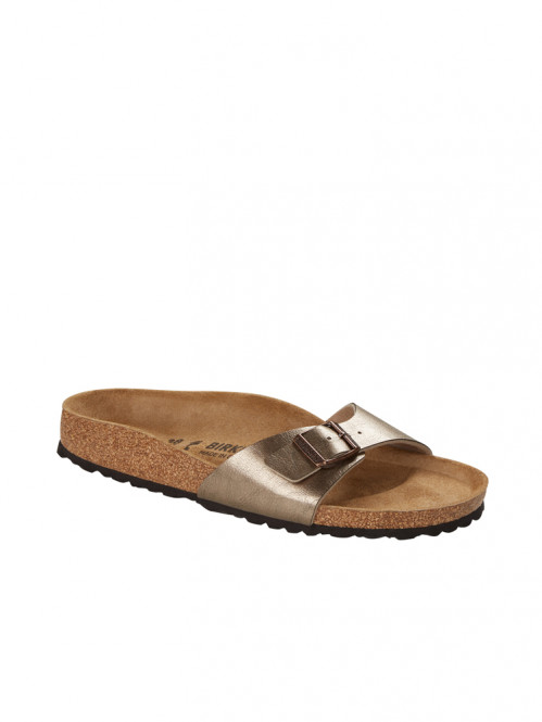 Madrid birko flor sandals taupe 