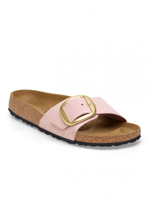 Madrid big buckle sandals soft pink 