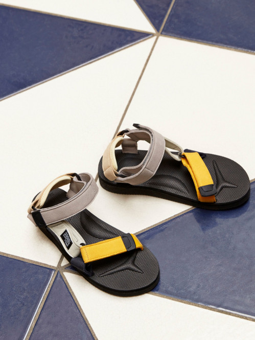 Suicoke X HAY sandals mango splash 