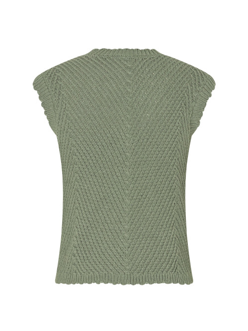 Maisa-m eloven knit top sea spray 