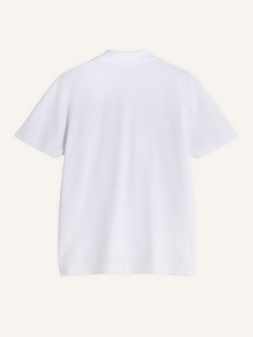 Maison Kitsuné polo shirt white 