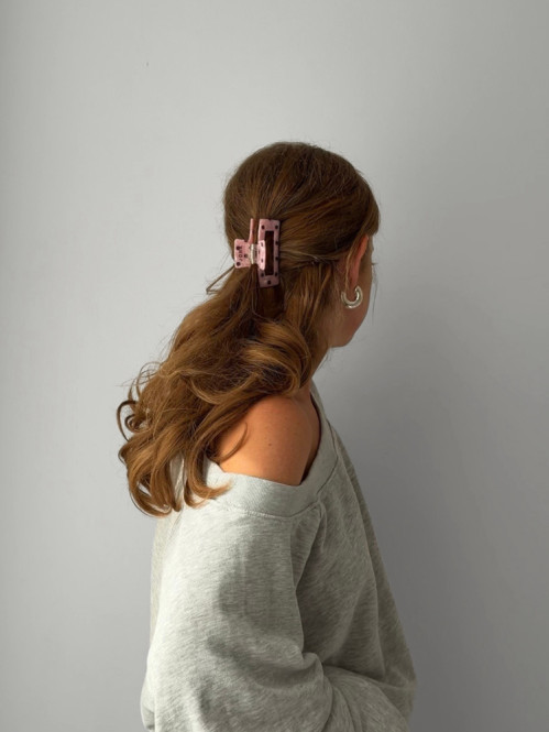 Maja clip rose polkadots 