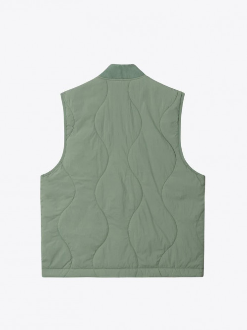 Major quilted vest green 