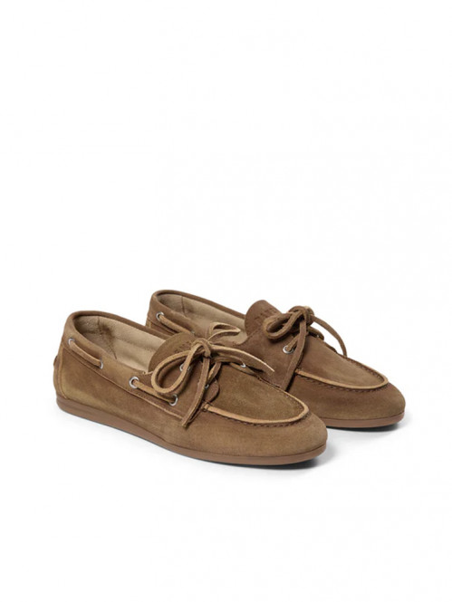 Marin slipper taupe suede 