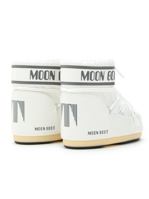 Mb icon low nylon boots white mono 
