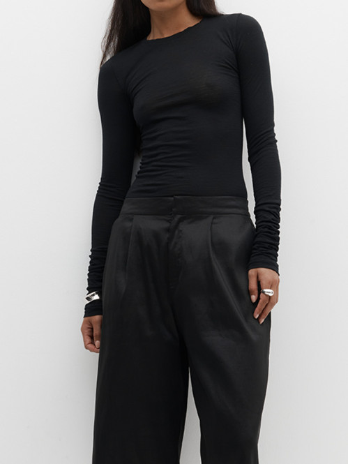 Longsleeve top black 