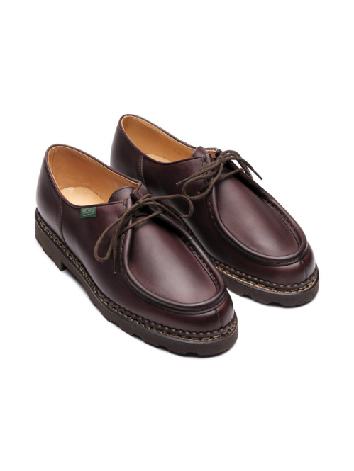 Michael marche shoe marron lisse cafe 