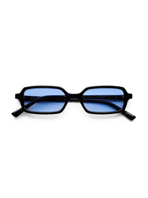 Milo sunglass blk gradient blue 