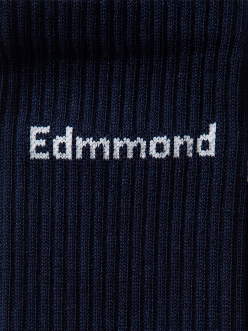 Mini logo socks plain navy 