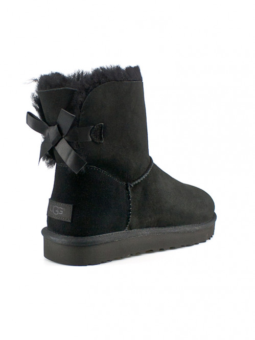 Mini bailey bow boot black 