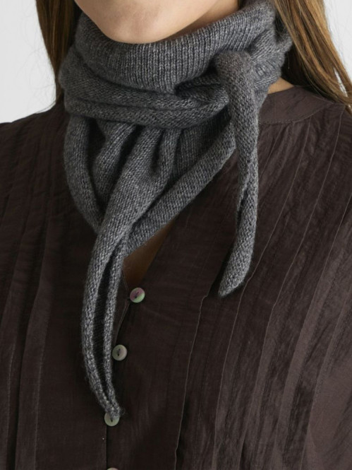 Misty knit scarf antra OS