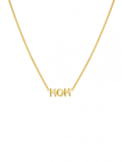Mom necklace gold 