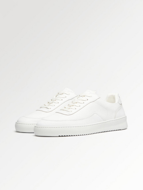 Low mondo 2.0 shoe ripple nappa white 