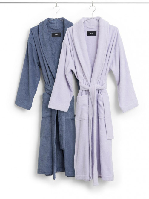 Mono bathrobe s/m lavender 