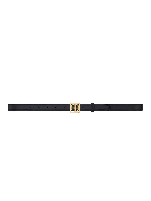 Monogram belt black 