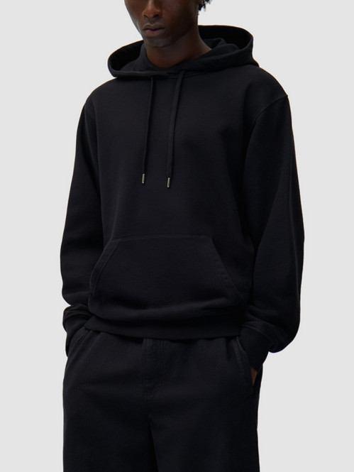 Multi arte print hoodie black 