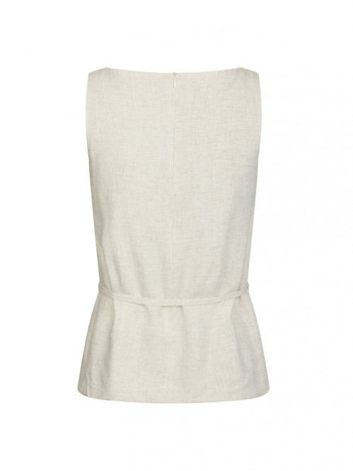 Nassa linen top natural 