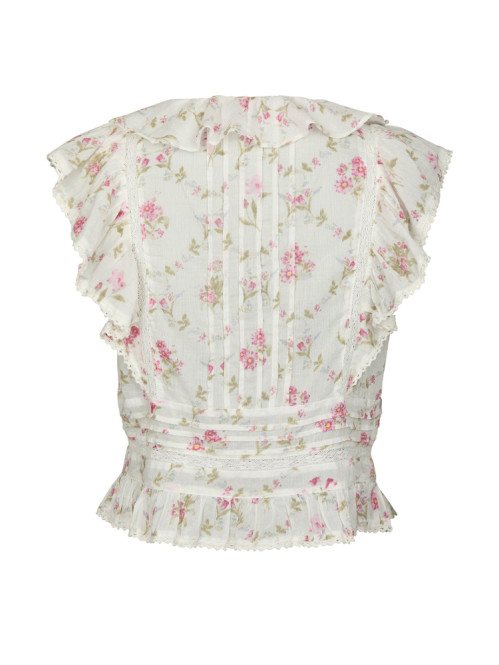 Netali spring flower top off white 