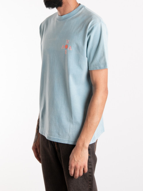 Surfboard t-shirt washed blue 