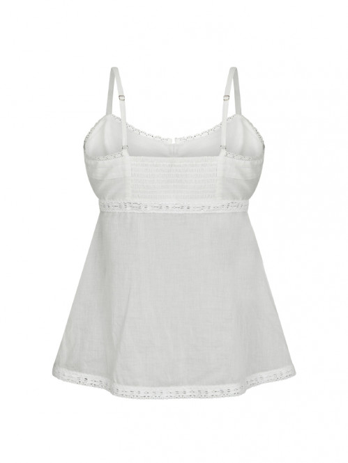 Nimissa s voile top white 
