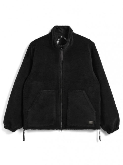 Non down military jacket blk 