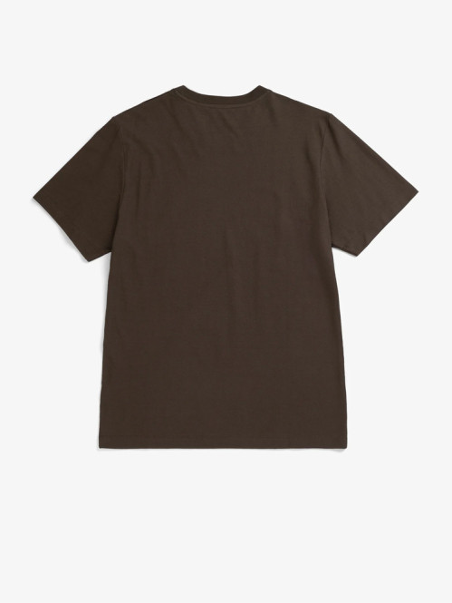 Nordborg cotton t-shirt brown 
