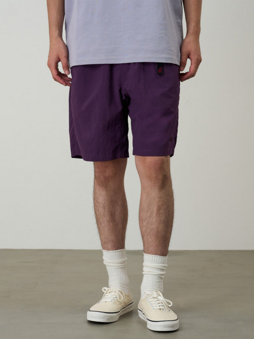 Nylon packable g short deep purple 