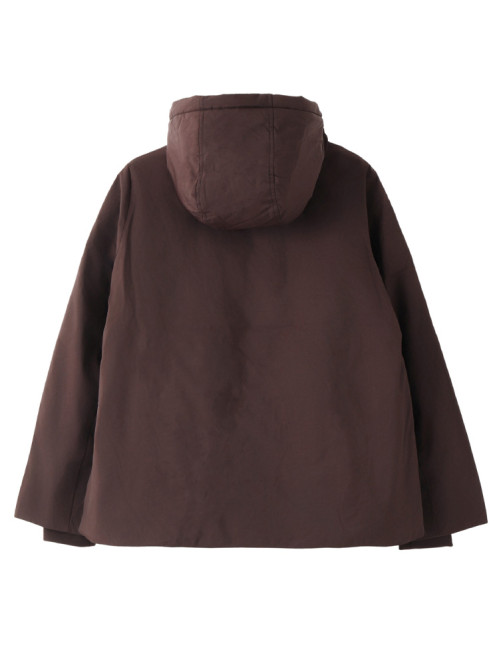 Olivia rain jacket dk brown 