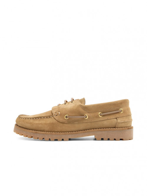 Ollie boat mokassin earth suede 