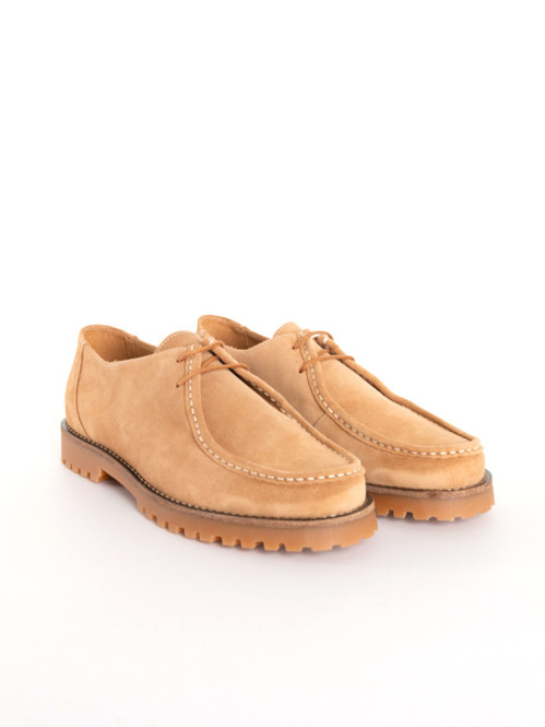 Ollie moc toe earth suede 
