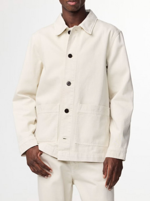 Ollie overshirt ivory 