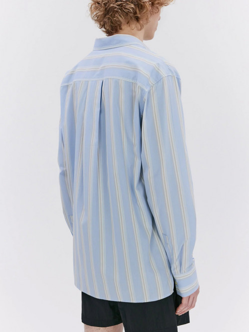 Ossian shirt blue stripe 