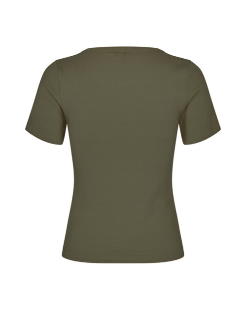 Otis evelyn t-shirt warm olive XS
