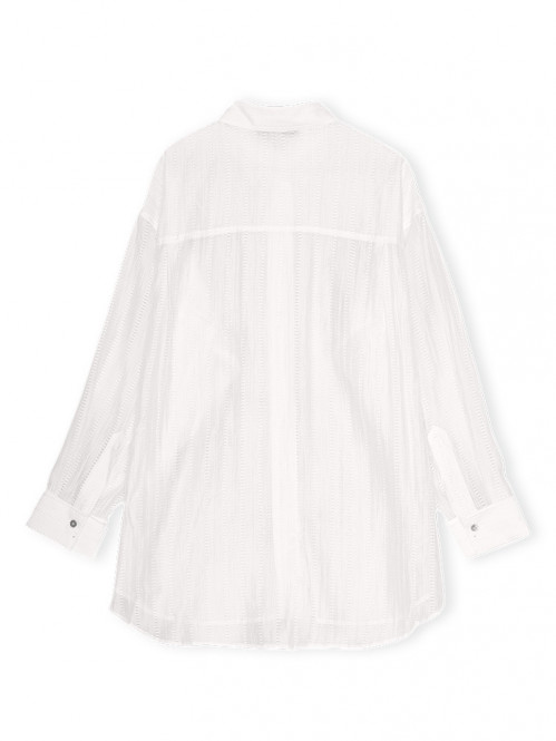 Oversize shirt bright wht 