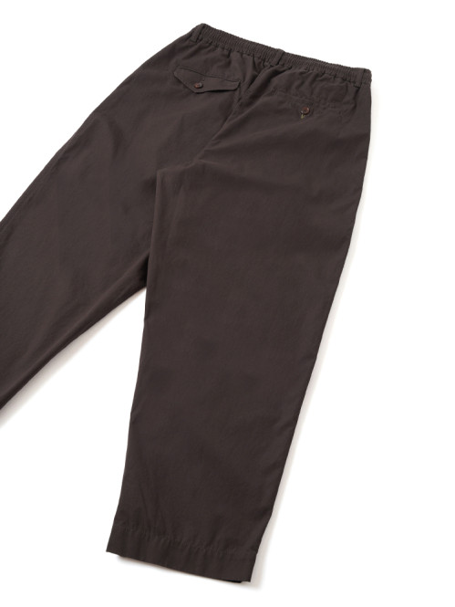 Oxford pant micro canvas brown 
