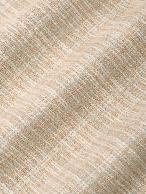 Pantalon elastique tweed dk sand 