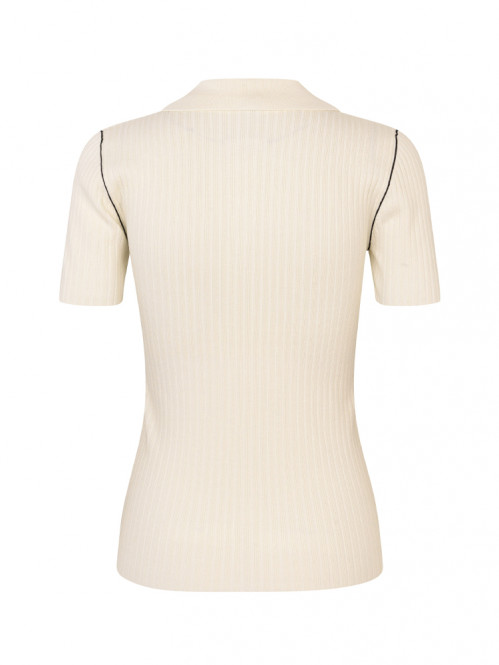 Paoula ss-m connor print polo sugar 