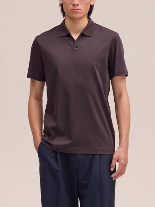 Paul ss polo shirt deep truffe 