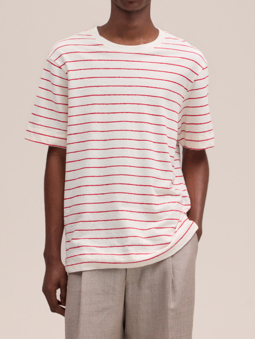Pedro ss t-shirt chili glow 