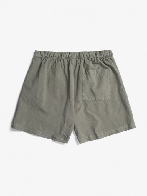 Per cotton tencel shorts mid khaki 