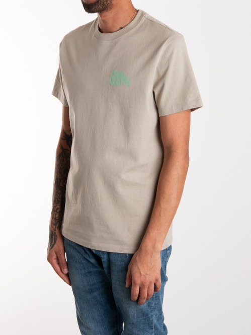 Periscope t-shirt plain taupe 