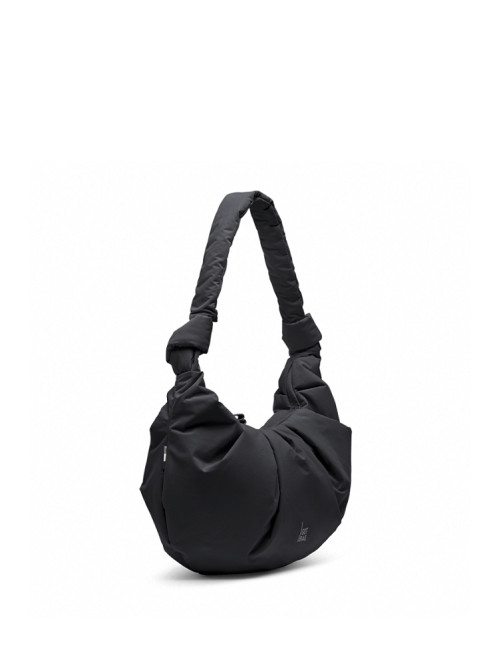 Pleat moon small bag black 