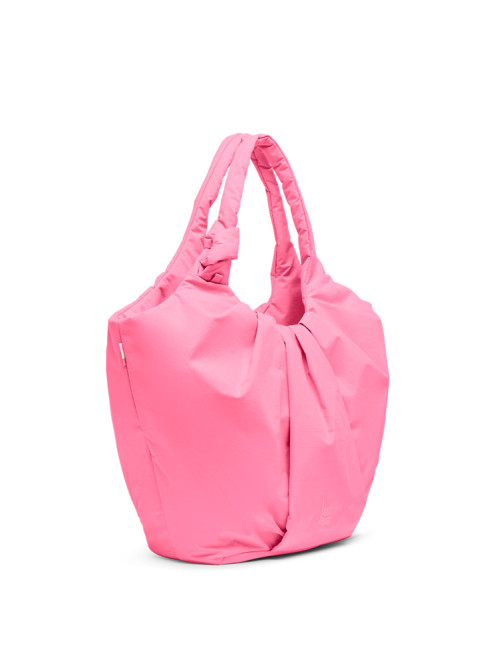 Pleat tote bag saina pink 
