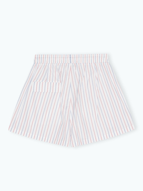 Poplin shorts cloud dancer 
