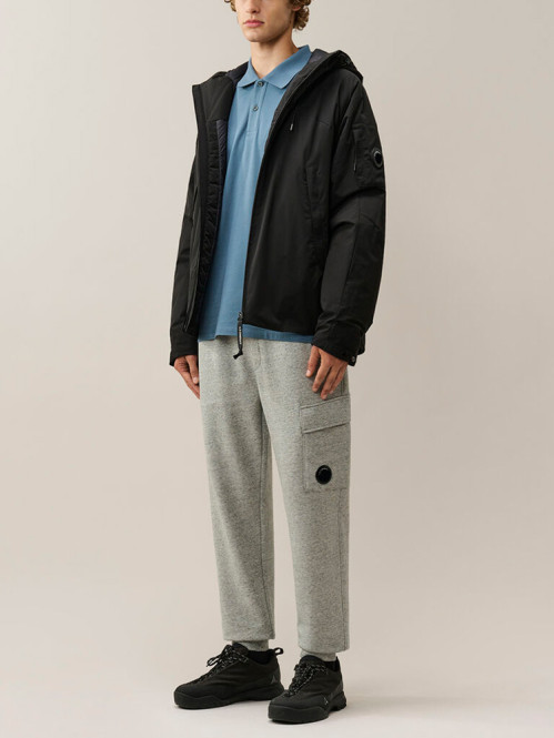 Pro tek primaloft silver hooded lens jacket black 