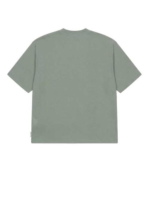 Heavy oversize tee frosted moss 