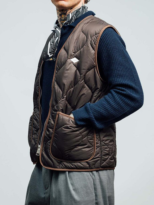 Rail zip vest moro 
